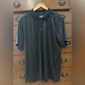 Men’s XLg polo shirt Rank / smoke free pet free